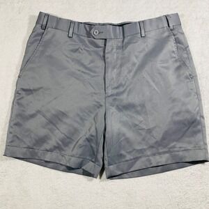 Jos. A. Bank Leadbetter Golf Shorts Mens 36 Gray Tailored Fit Performance Golf